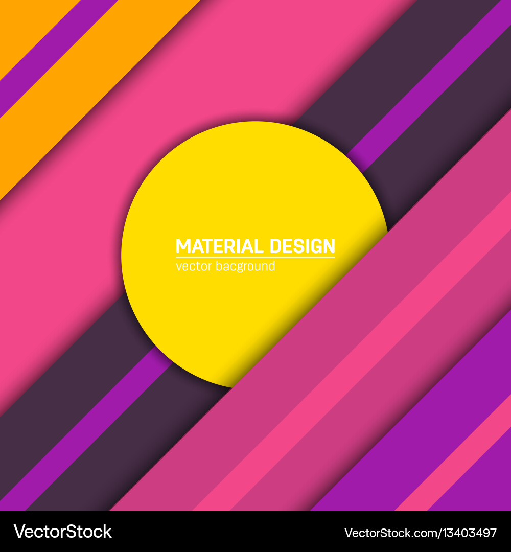 Material design background abstract Material design background abstract vector image