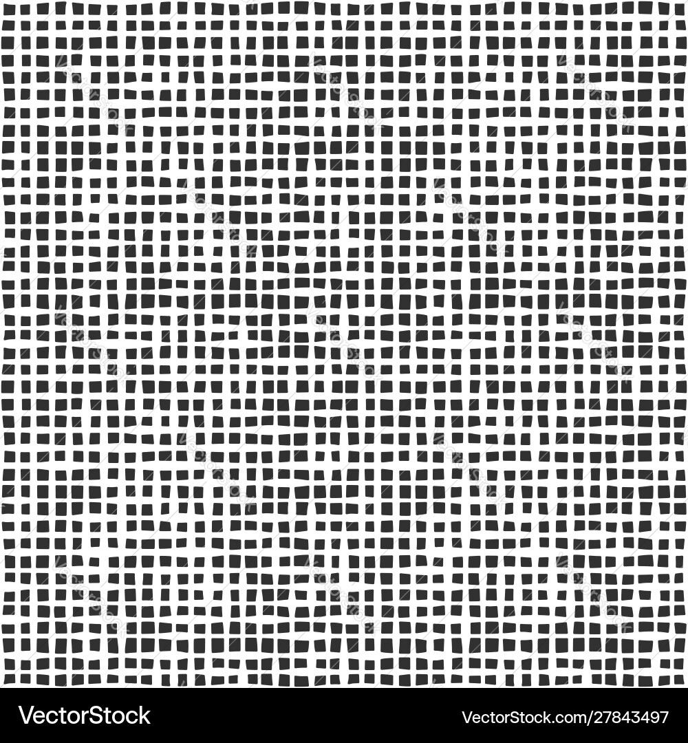 Textile Mesh Pattern - Burlap Texture vector image