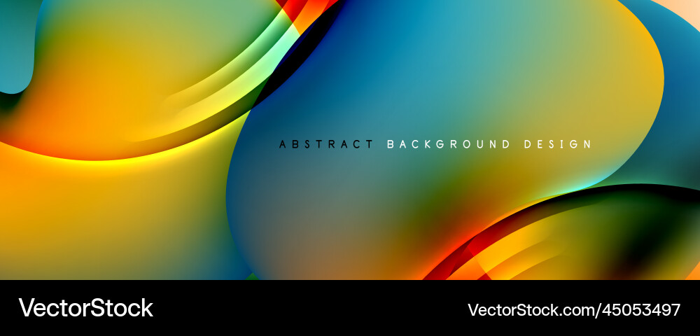 Trendy simple fluid color gradient abstract Trendy simple fluid color gradient abstract Vector Image