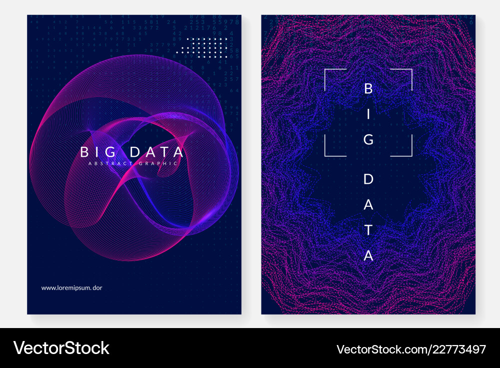 Visualization background technology for big data Visualization background technology for big data vector image