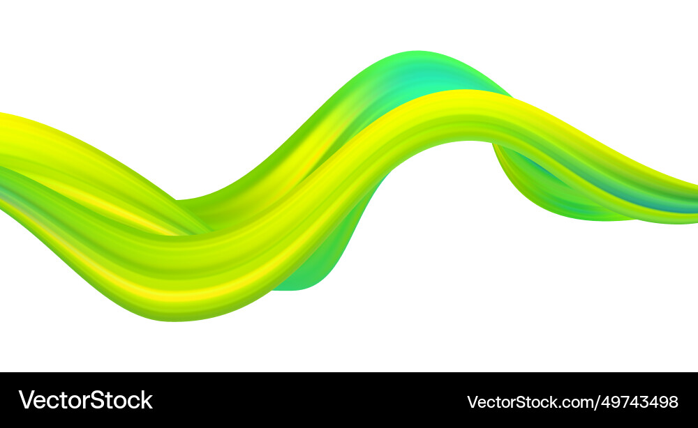 3d wave liquid shape color background 3d wave liquid shape color background vector image