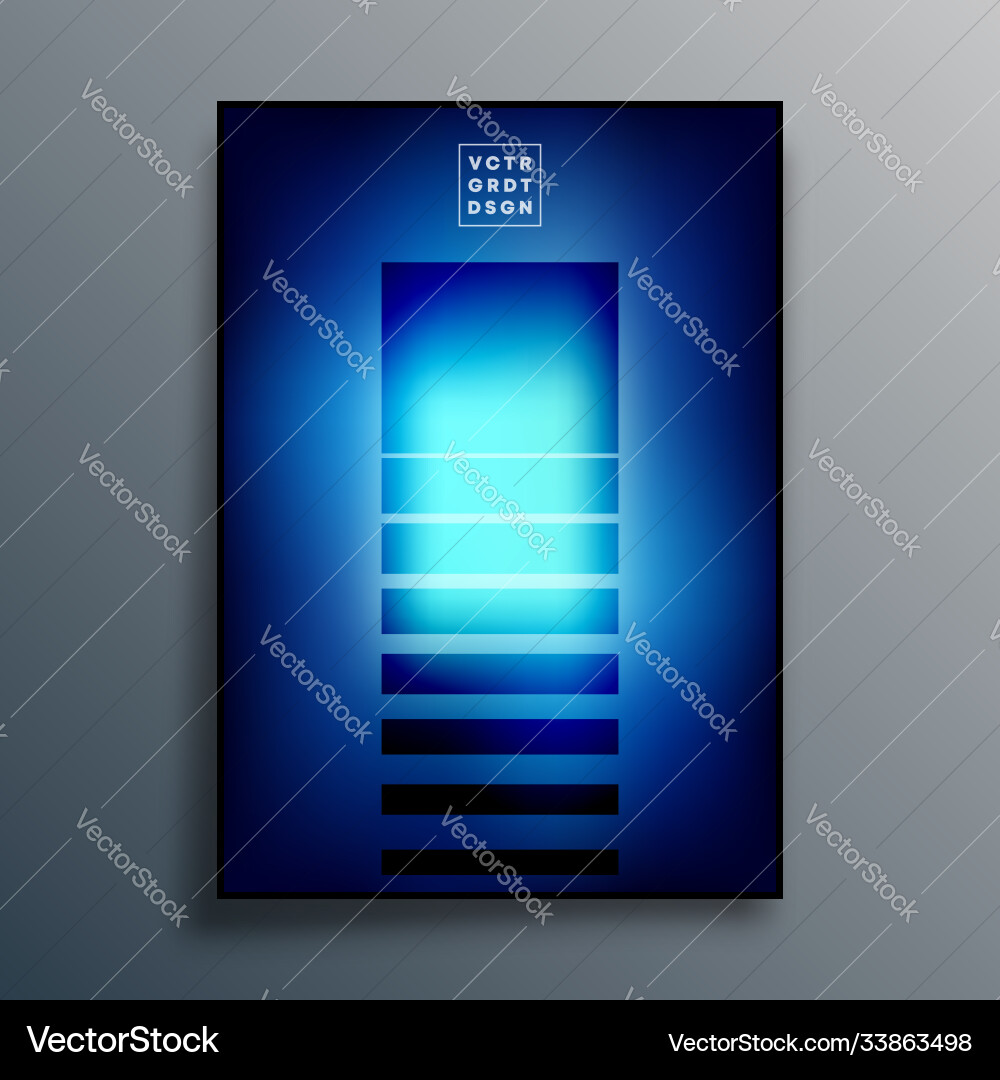 Abstract geometric typography with gradient Abstract geometric typography with gradient vector image