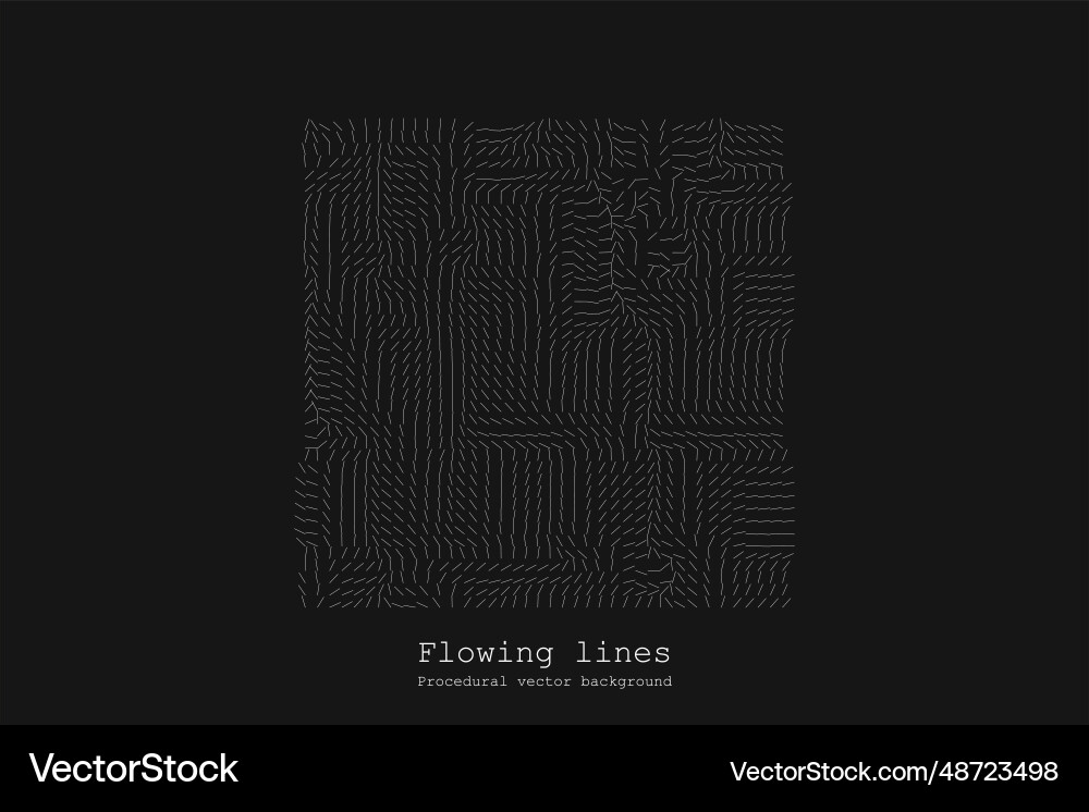 Abstract line matrix pattern noise flow dynamic Abstract line matrix pattern noise flow dynamic vector image
