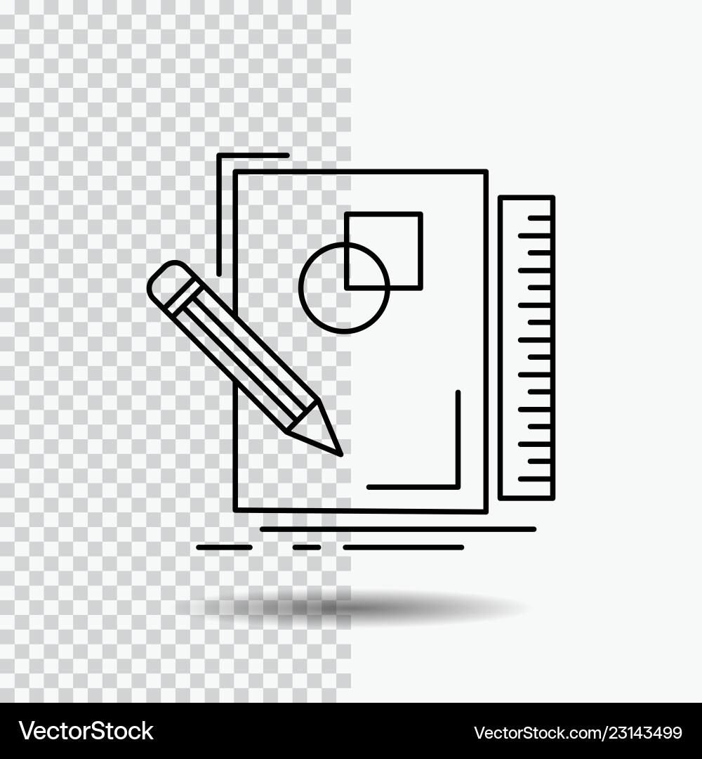 Sketch sketching design draw geometry line icon Sketch sketching design draw geometry line icon vector image