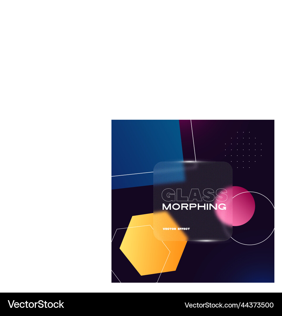 Abstract background in glass-morphism style Abstract background in glass-morphism style vector image