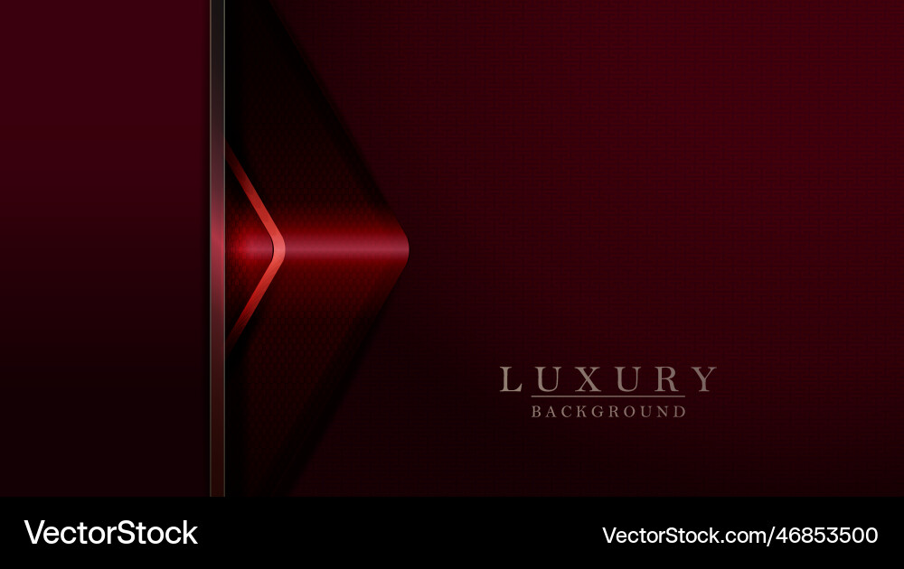 Dark red abstract textural design with arrow Vector Image