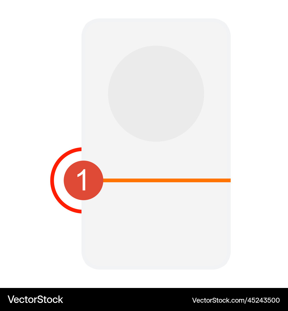 First step phase design element First step phase design element vector image