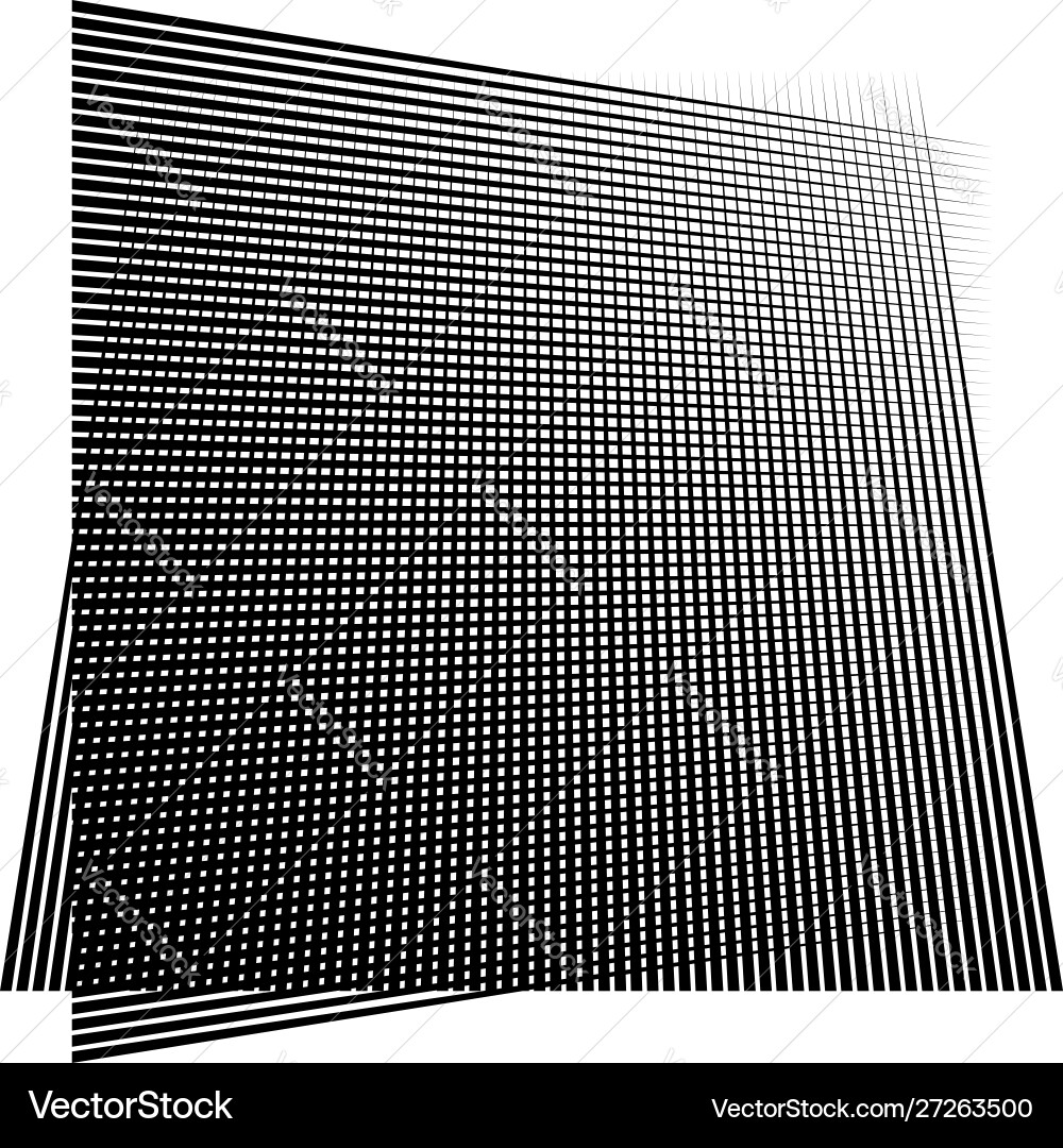Grid mesh element cellular reticular grate Vector Image