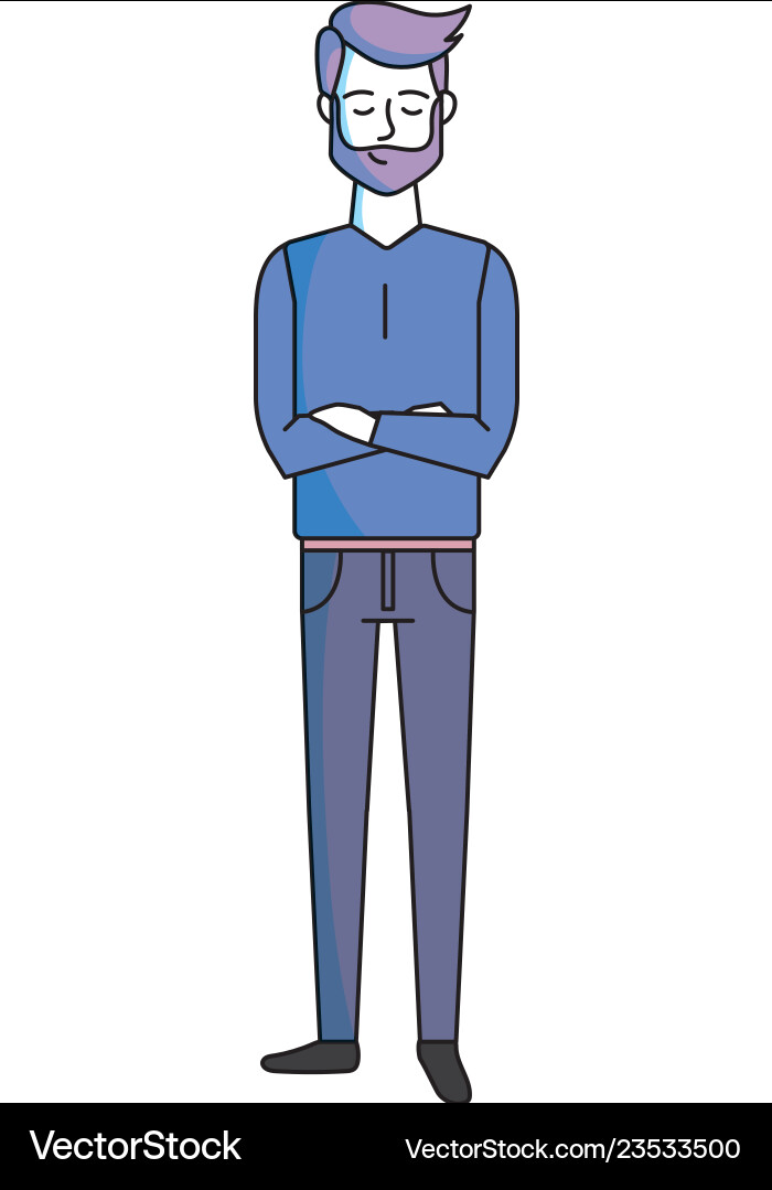 Man isolated icon Man isolated icon Vector Image