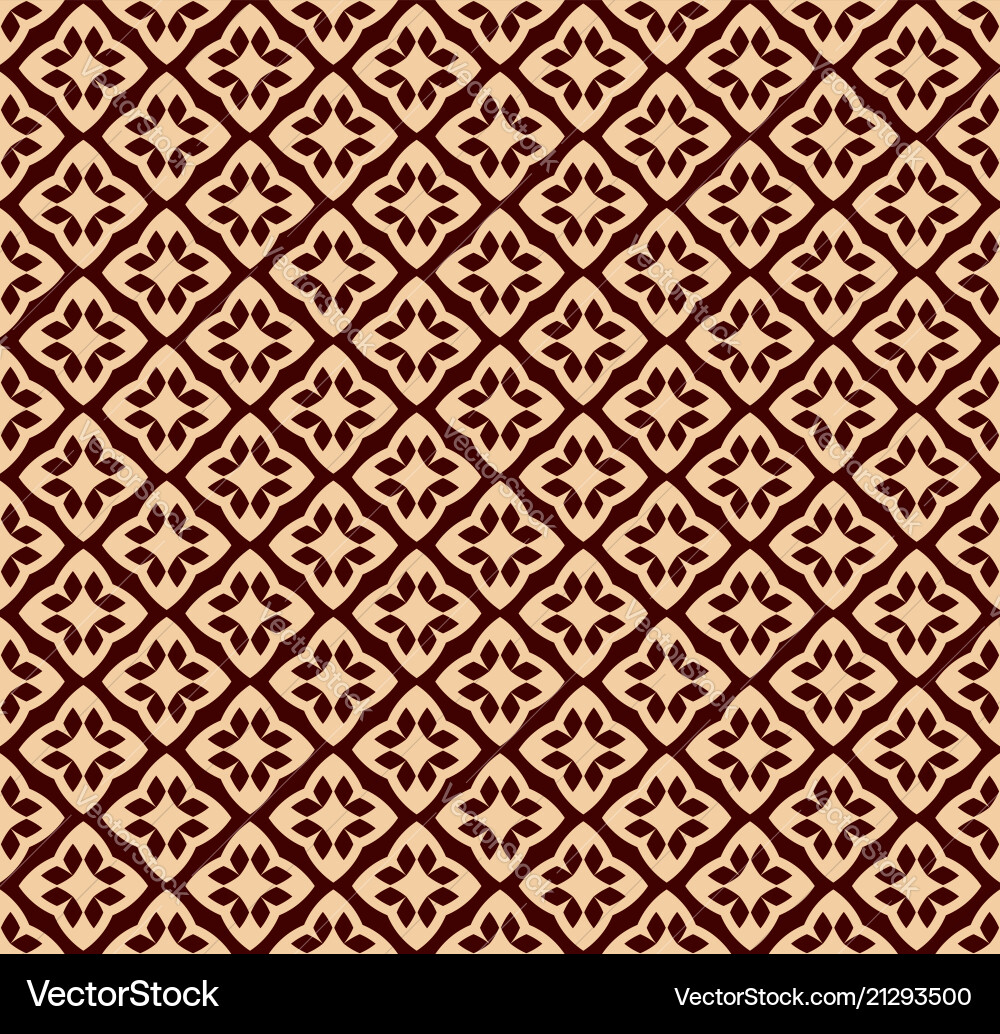 Seamless linear pattern with elegant curved lines Vector Image