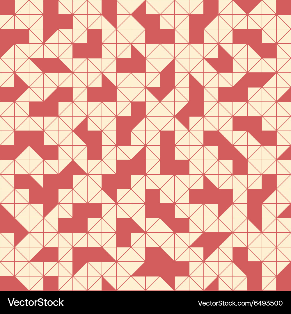 Triangular Geometric Pattern Vector Image