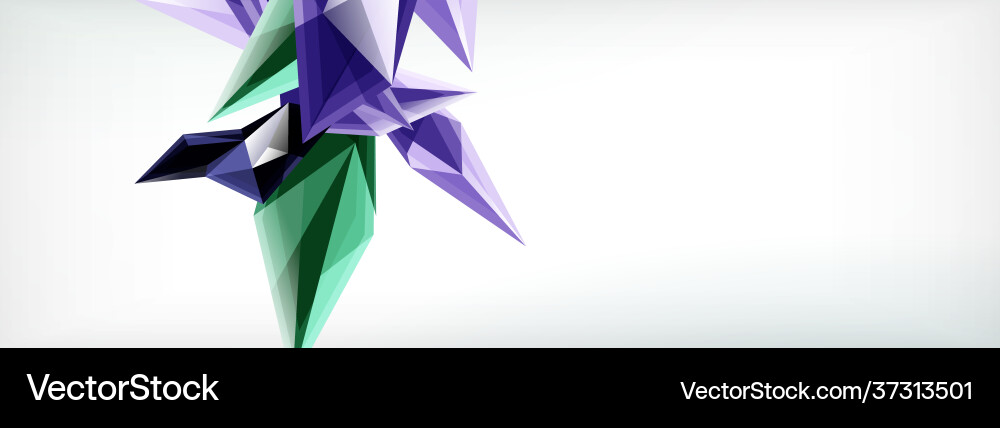 3d triangles and pyramids abstract 3d triangles and pyramids abstract vector image