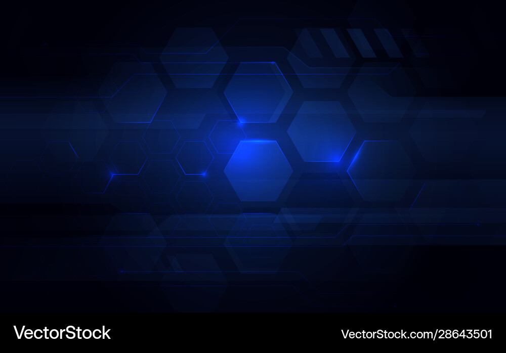Abstract High-Tech Circuit Background vector image