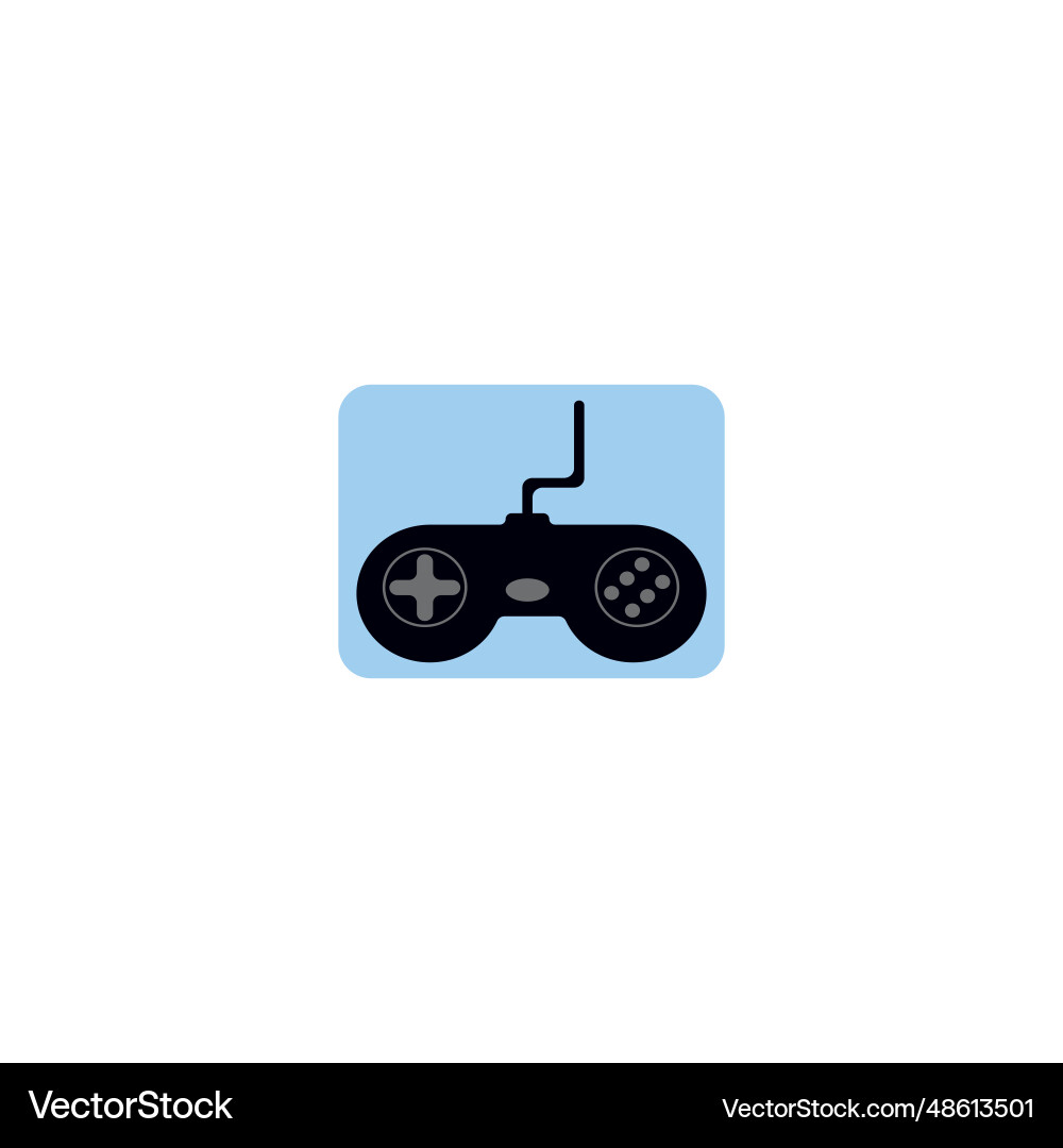 Game controller icon joystick technology Game controller icon joystick technology vector image