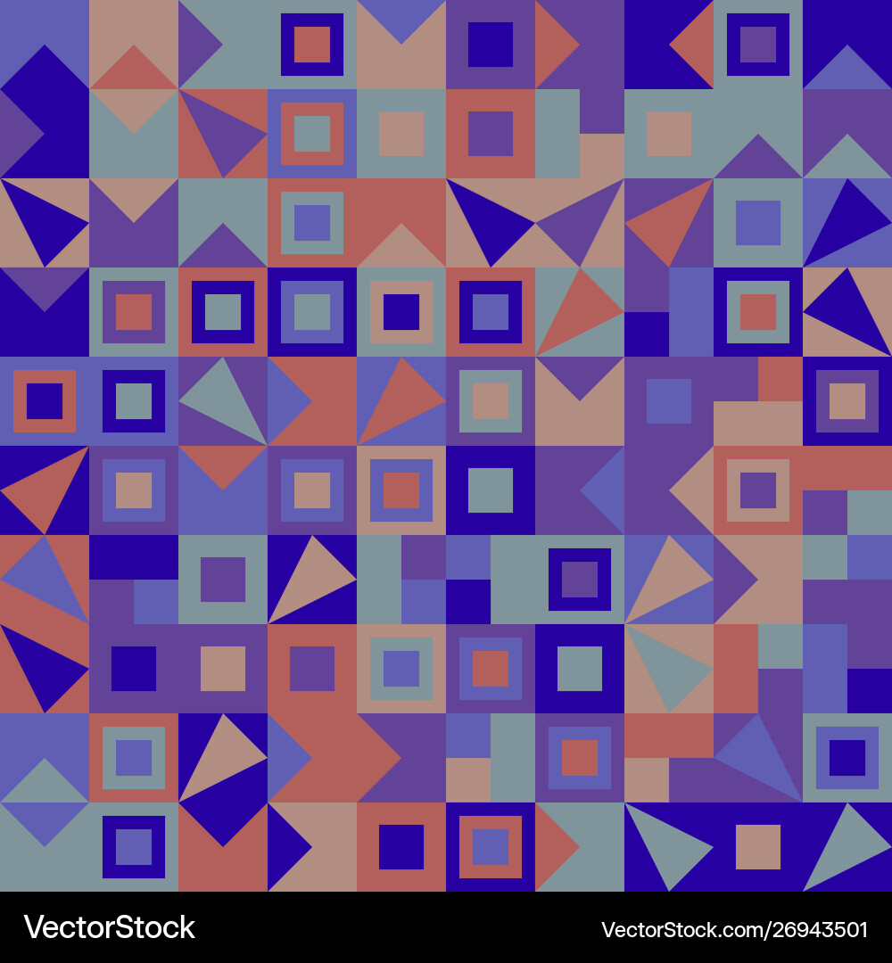 Geometrical mosaic pattern background - abstract Geometrical mosaic pattern background - abstract vector image