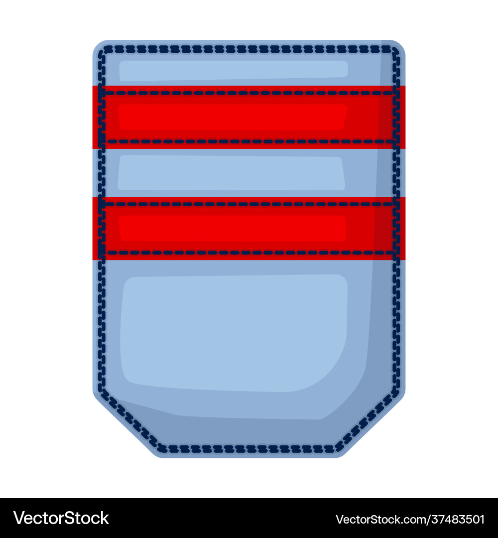 Pocket iconcartoon icon isolated Pocket iconcartoon icon isolated vector image