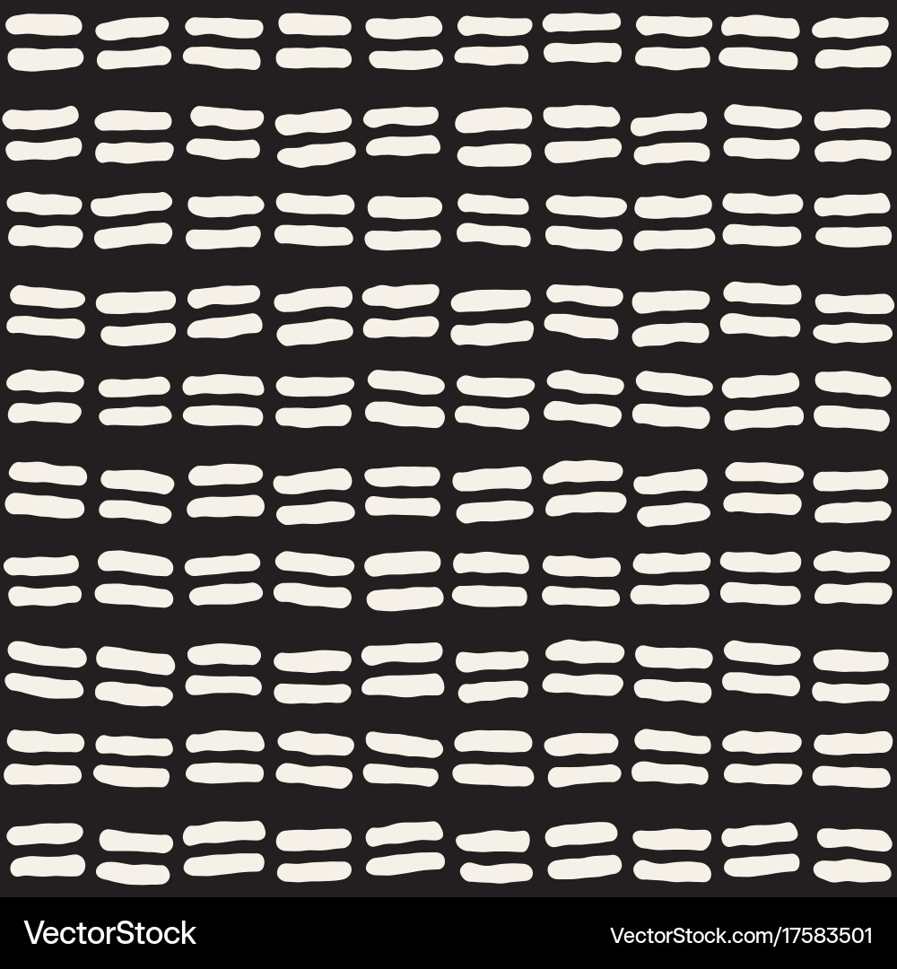 Seamless pattern with hand drawn lines abstract vector image