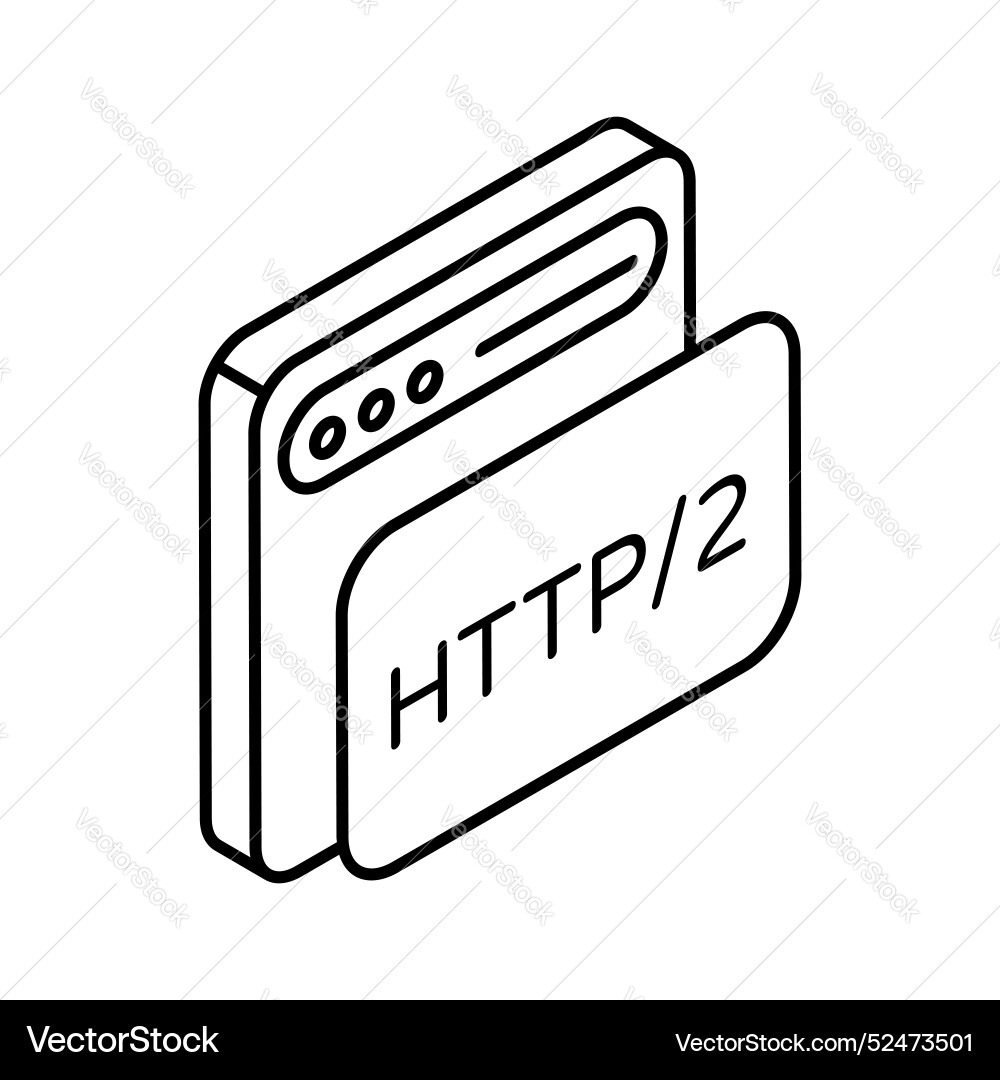 Website coding vector image