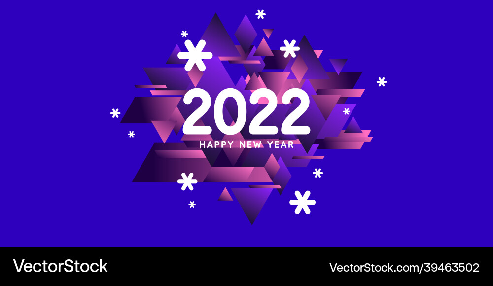Background with the inscription happy new year Background with the inscription happy new year vector image