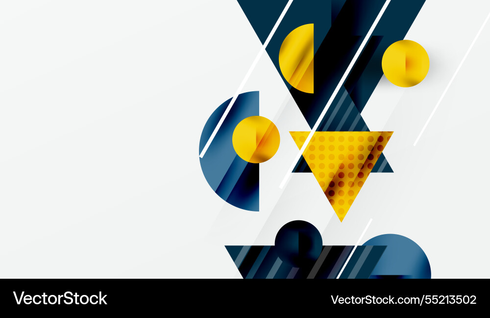 Modern abstract design with overlapping Modern abstract design with overlapping vector image