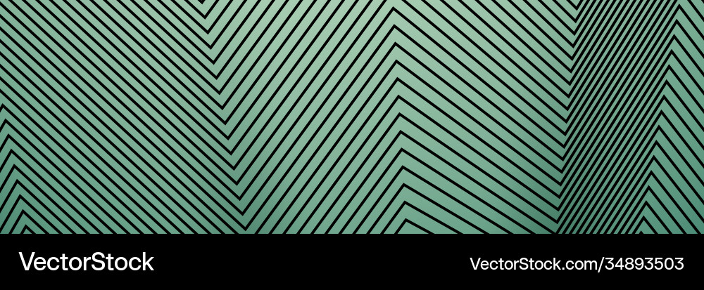 Banner wave lines pattern an abstract stripe Vector Image