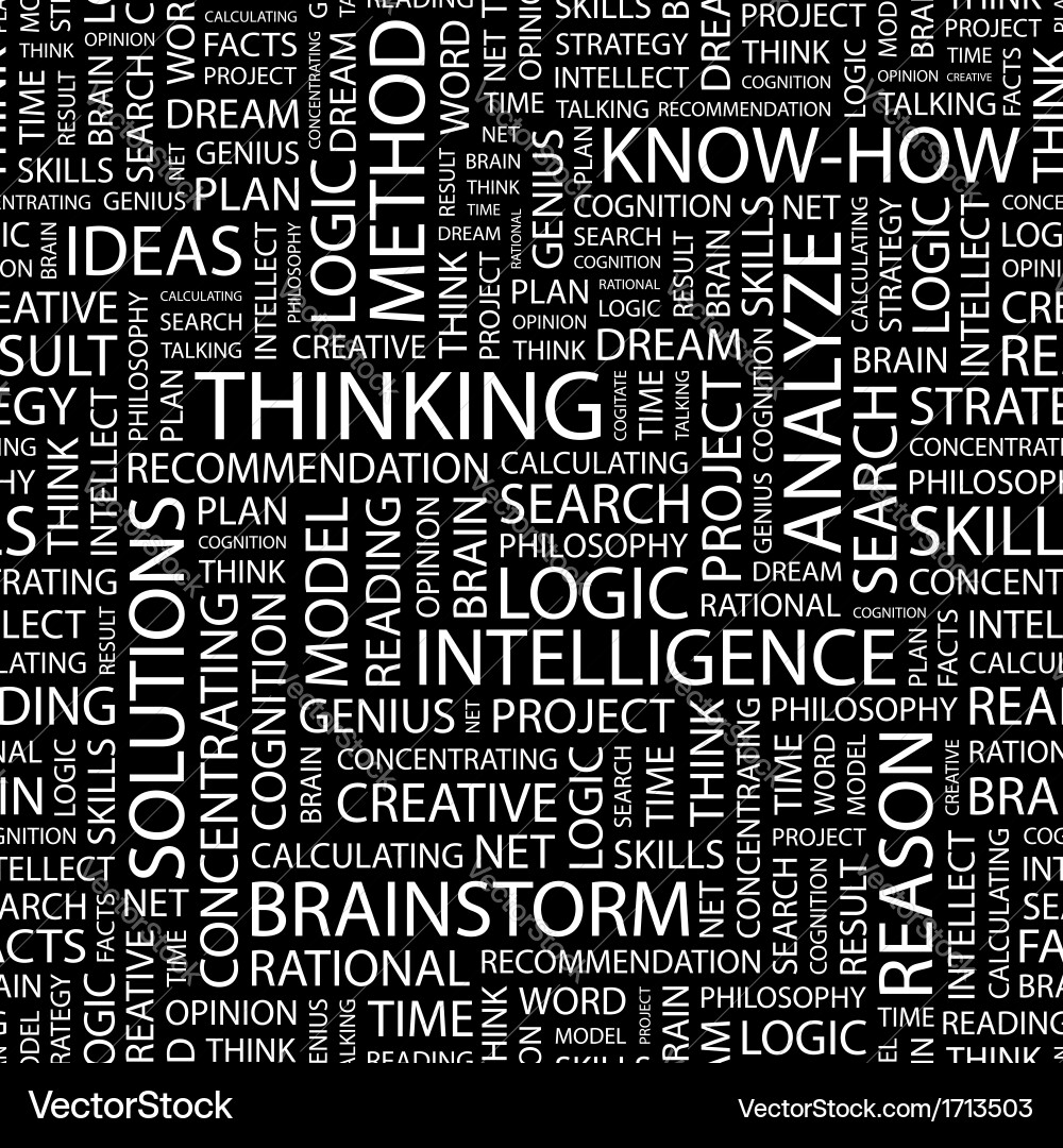 Brainstorming Vector Image