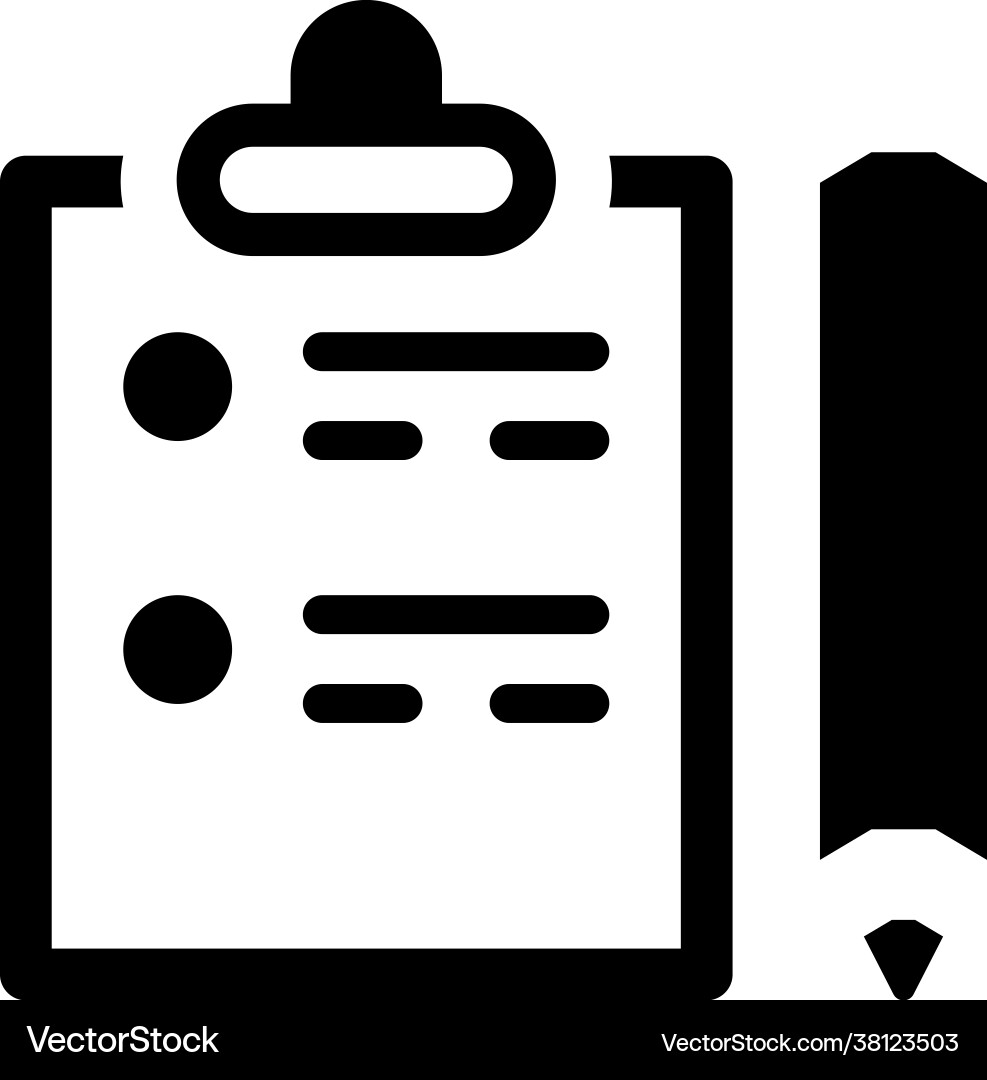 Check list icon eps file Vector Image