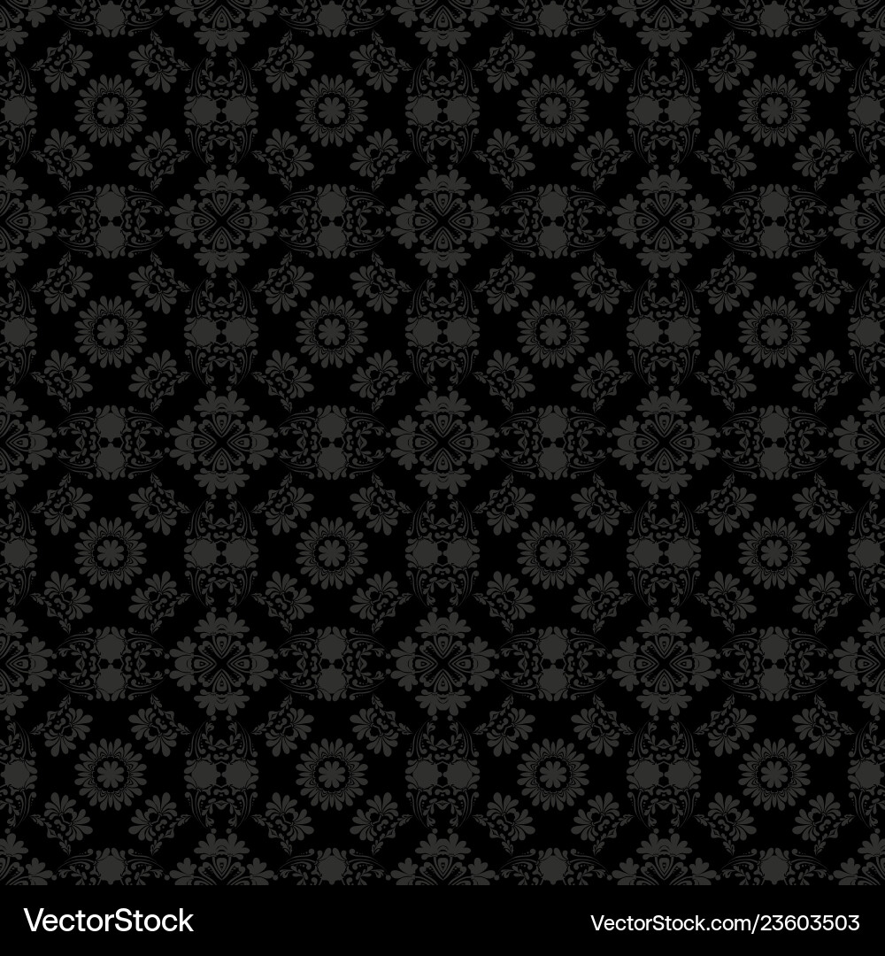 Damask seamless abstract pattern Damask seamless abstract pattern vector image