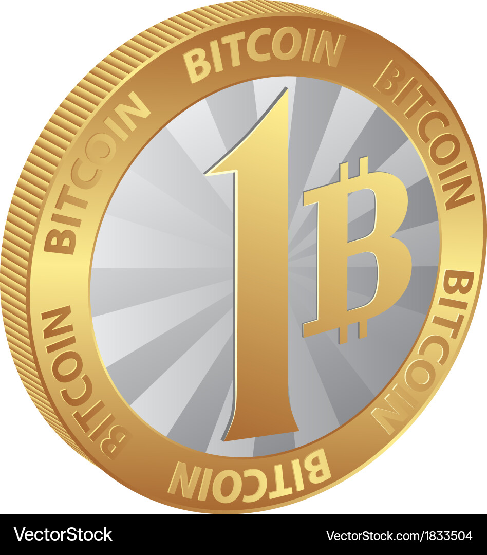 Bitcoin23a1 Royalty Free Vector Image - VectorStock
