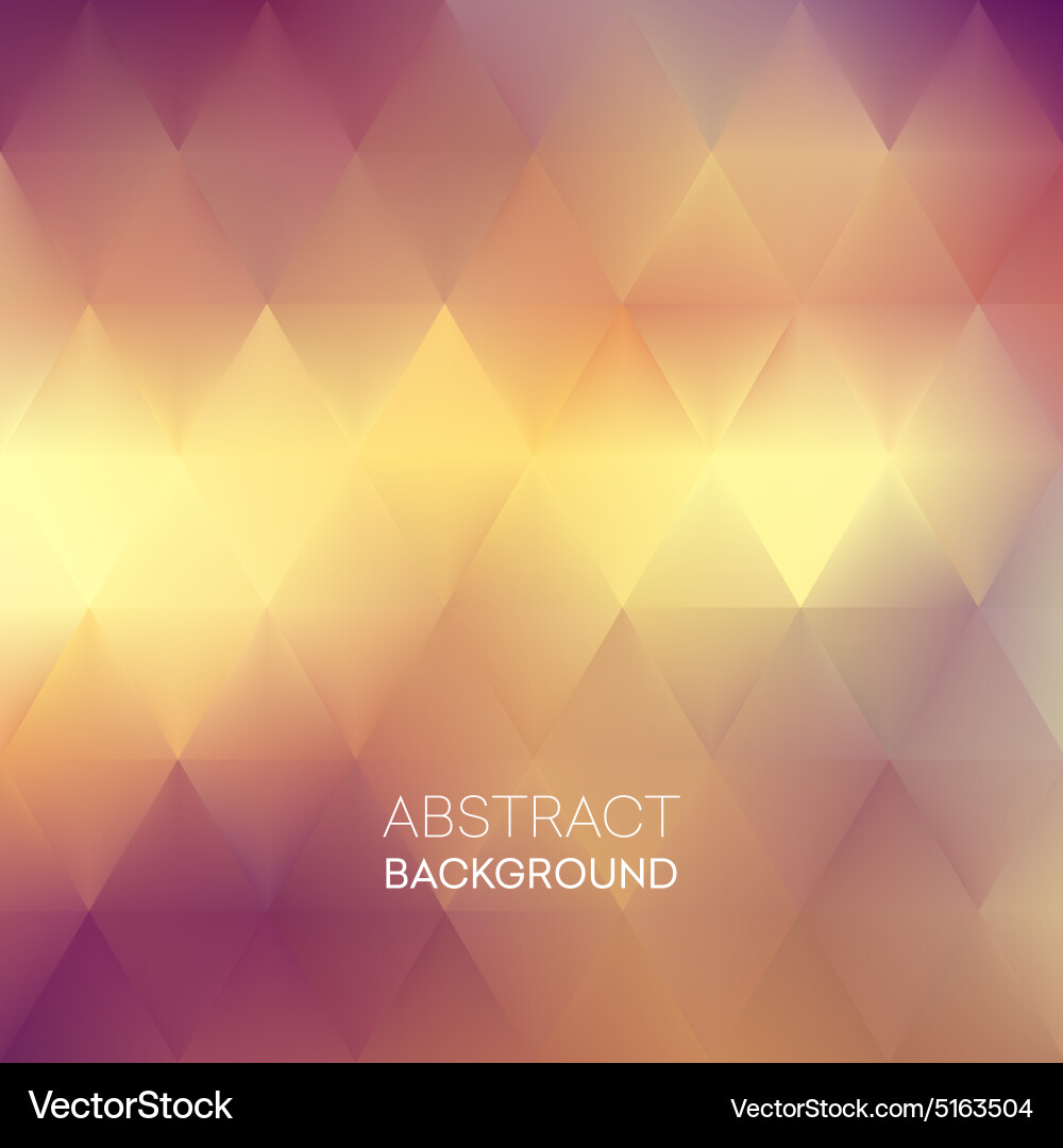 Geometric Triangle Background vector image