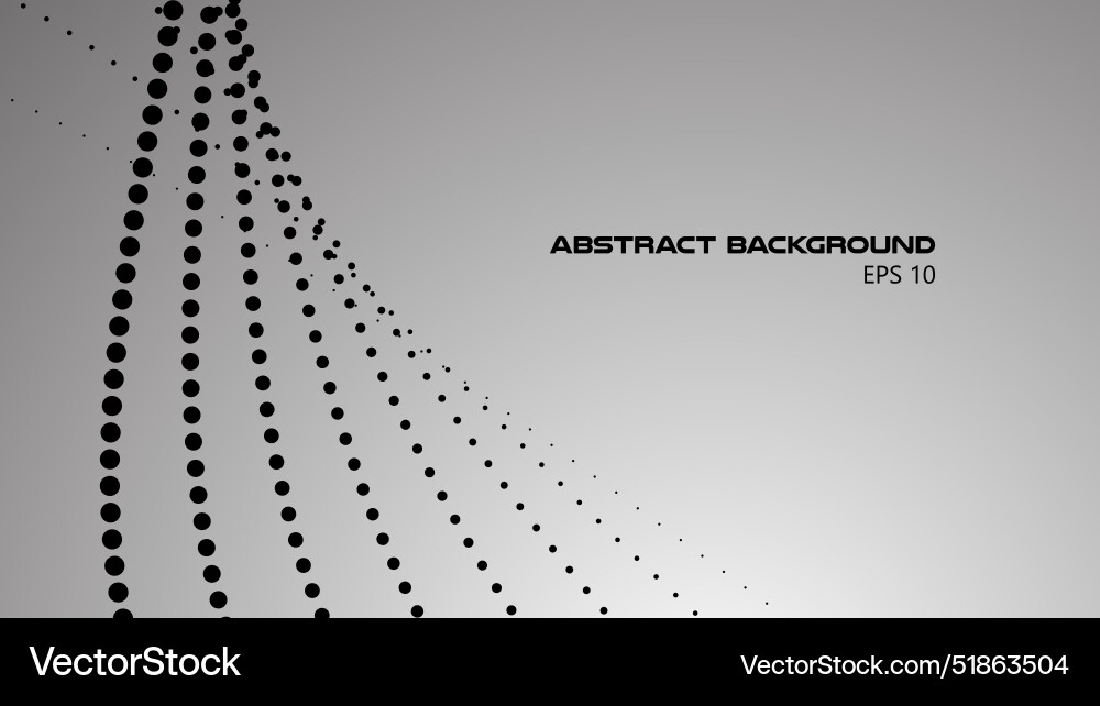 Gray abstract background with curve line Vector Image