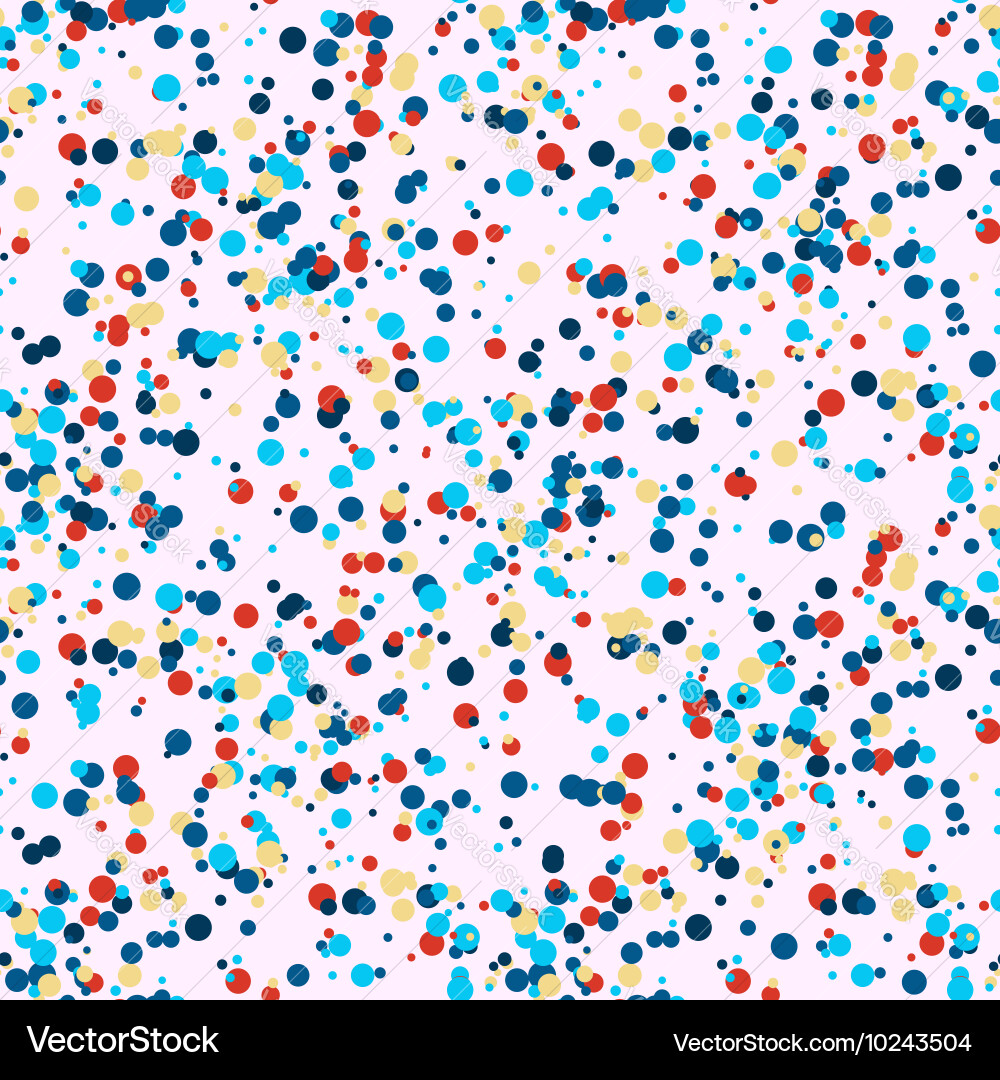 Seamless pattern with circles Vector Image