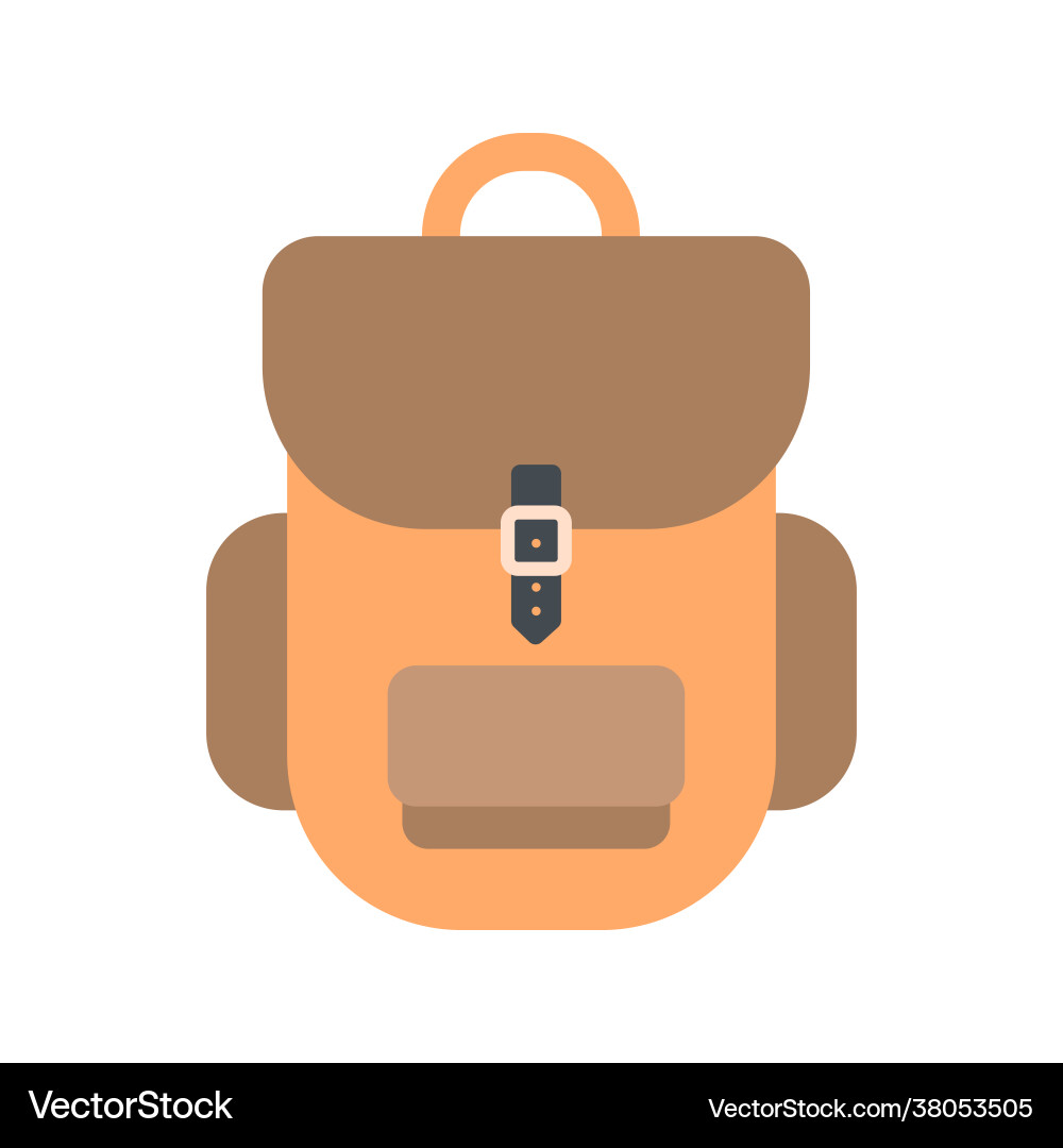 Camping-Rucksack für Outdoor-Abenteuer Camping-Rucksack für Outdoor-Abenteuer vektorbild