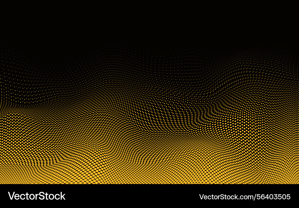 Halftone dot pattern pop art gradient background Halftone dot pattern pop art gradient background vector image