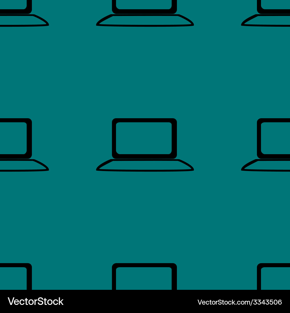 Notebook web icon flat design seamless gray vector image