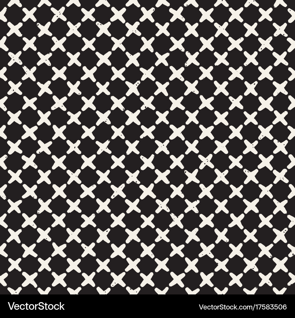 Seamless pattern with hand drawn lines abstract Vector Image