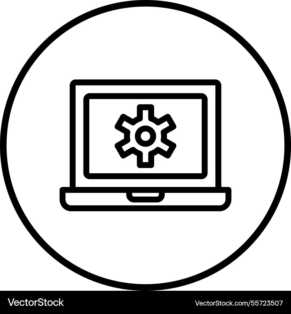 Configuration icon design Vector Image
