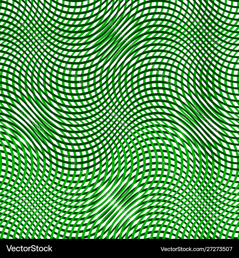 Duotone 2-color geometric pattern dense wavy Vector Image