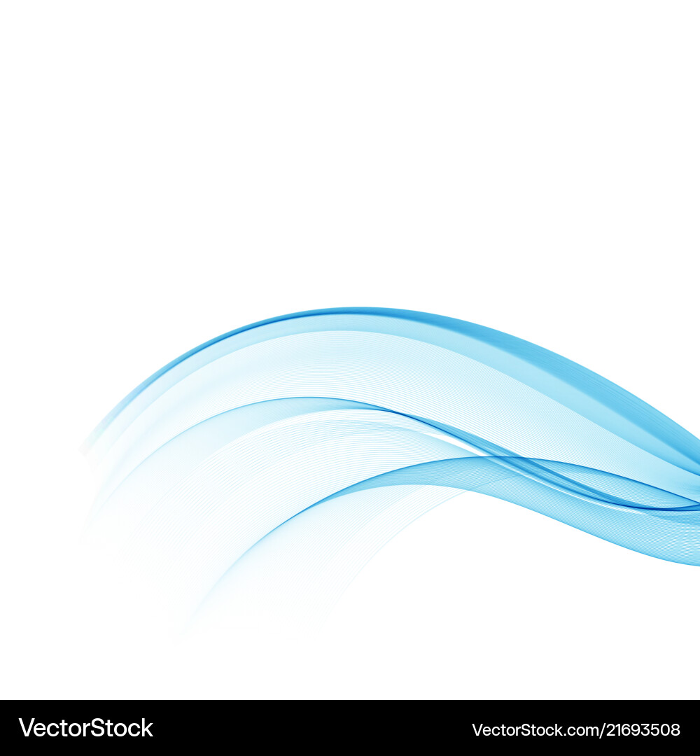 Abstract smooth wave color flow curve Abstract smooth wave color flow curve vector image