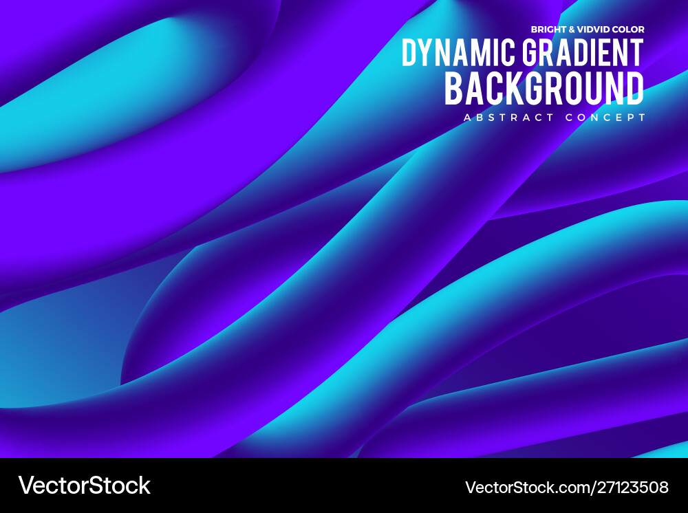 Fluid gradient background Fluid gradient background vector image