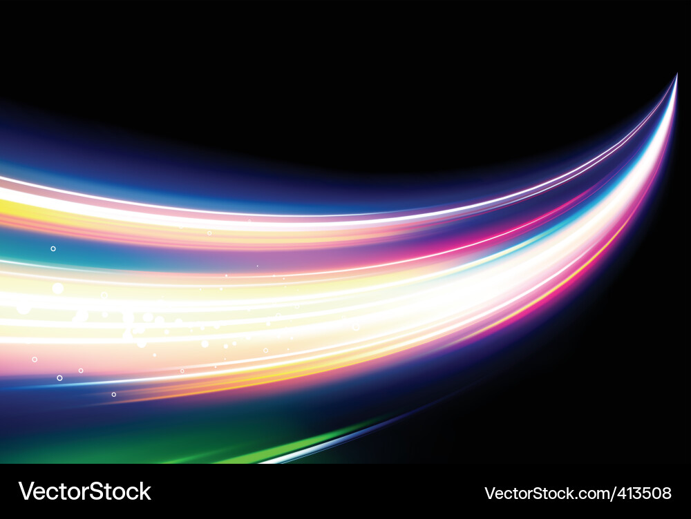 Neon Abstract Background Vector Image