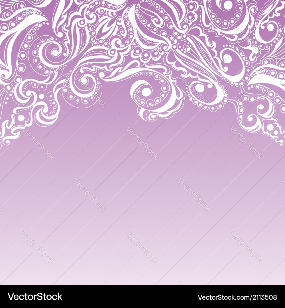 Template frame design for card vector image