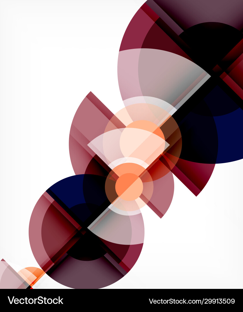 Abstract background circle and triangle design Abstract background circle and triangle design vector image