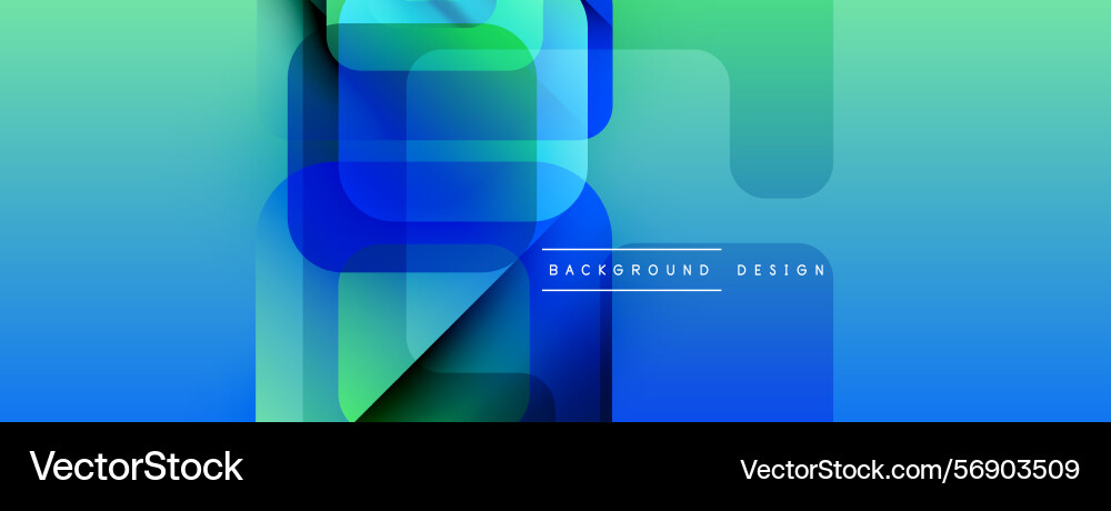 Abstract gradient background overlapping squares Abstract gradient background overlapping squares vector image