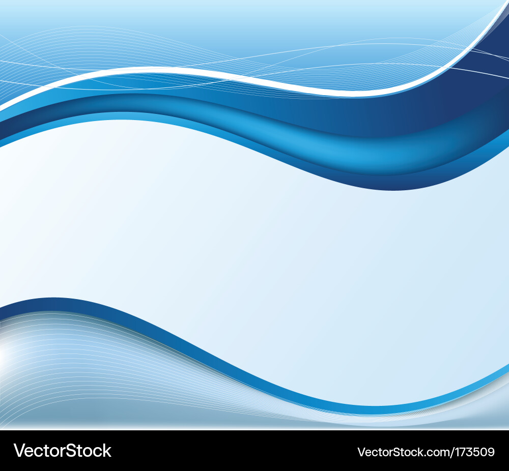 Dynamic Blue Abstract Background vector image