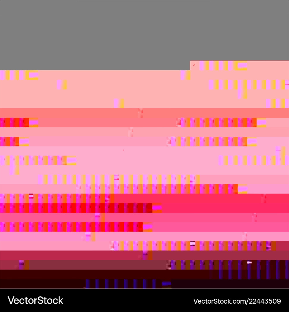Glitch Background - Pixel Error vector image