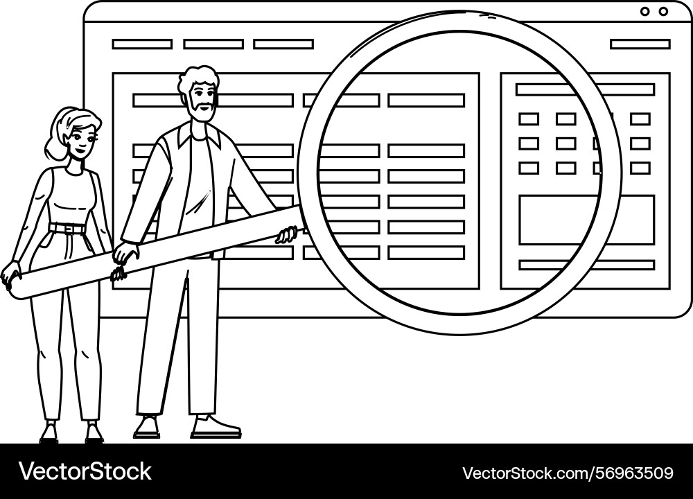 Search latent semantic indexing lsi Vector Image