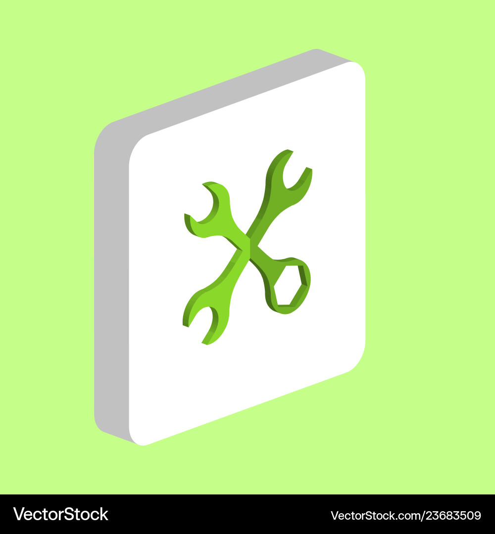 Tools computer symbol vector image