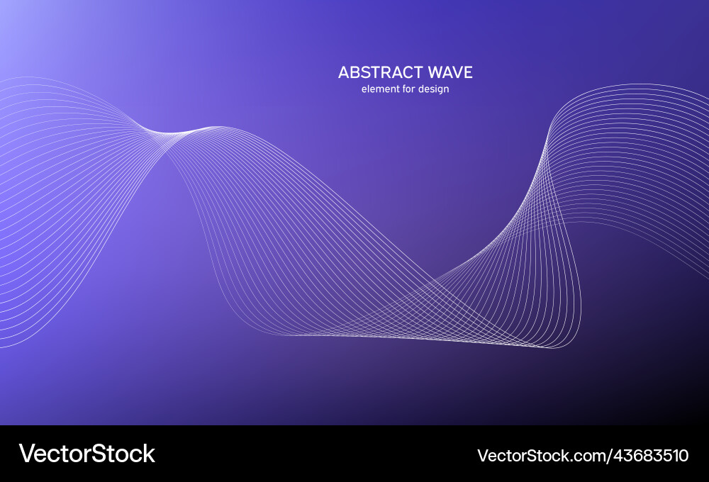 Abstract wave element for design digital Abstract wave element for design digital vector image