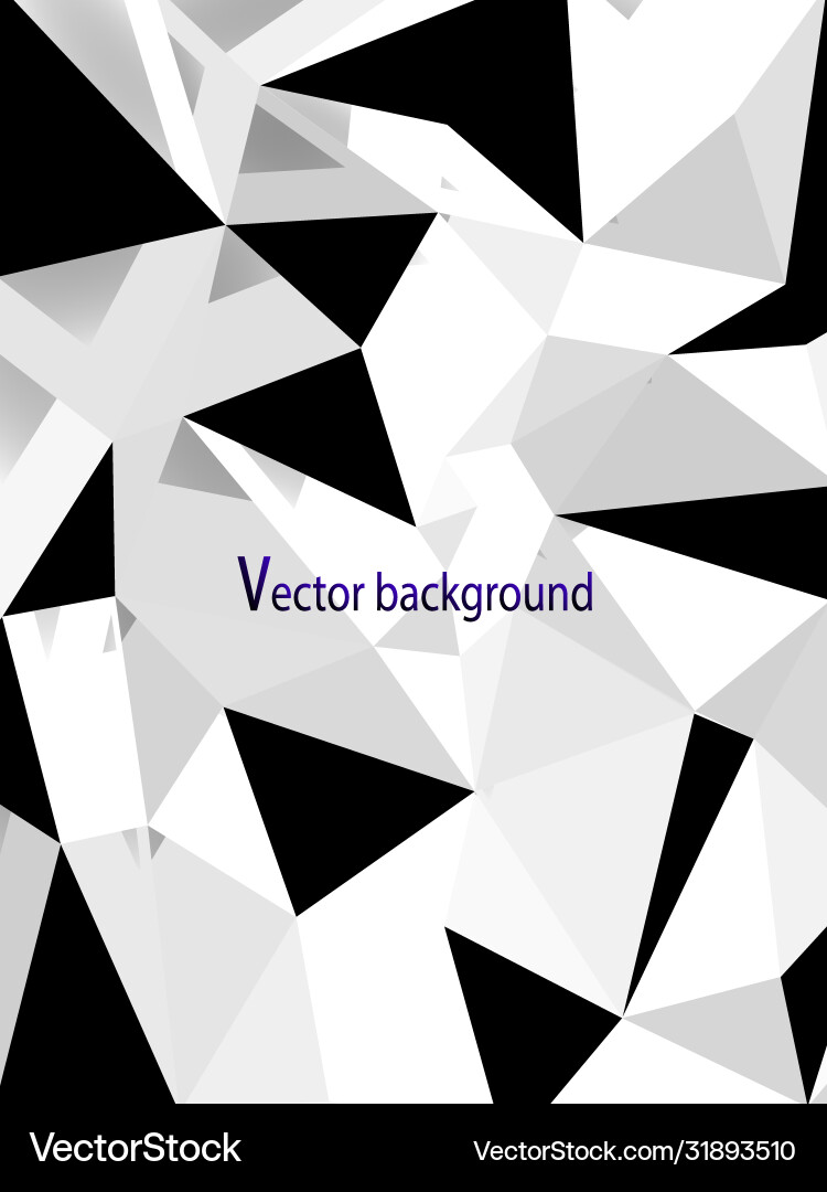 Abstrakter weißer Hintergrund mit dreieckigen Polygonen vektorbild